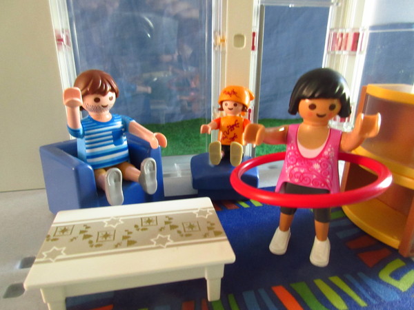 An outbreak of Covid-19 has occurred for the Playmobil people in our house...