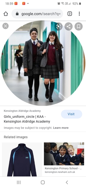 To ask you about the nicest school uniforms you’ve seen??