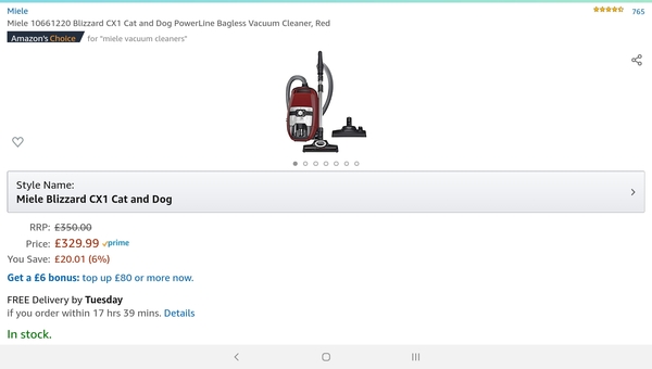 To ask for THE holy grail vacuum cleaner?