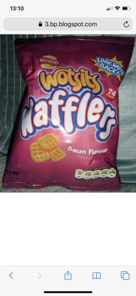 Favourite snacks and where did they go?