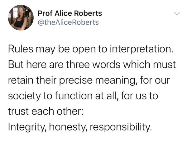 Westministenders: The Truth Isn't A Made Up Concept