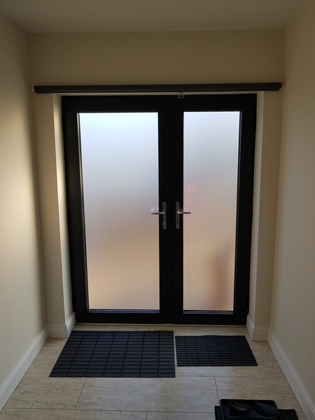Would you have a full glass front door?