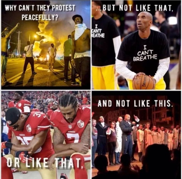 Why do protesters loot and burn