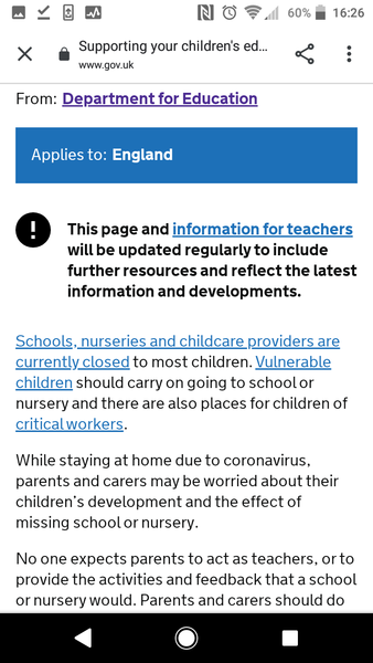 To want to quit home schooling