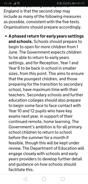 Headteacher has posted this to facebook
