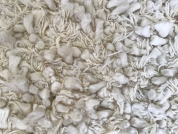 How to clean pebble style rug