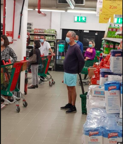 Why are people not wearing masks?