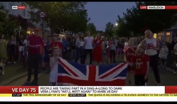 Disgusted at VE celebrations