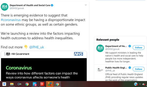 Baroness Nicholson on twitter