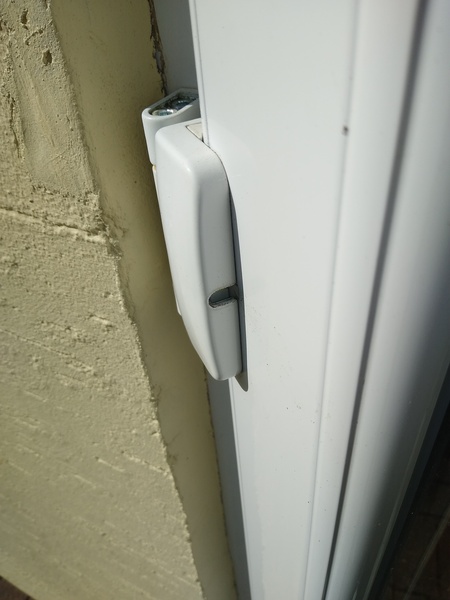 Adjusting UPVC doors