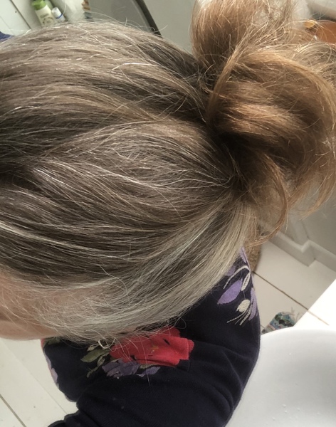 Hair - natural but different colours at top and ends - what to do?