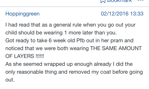 To ask- What’s the funniest response you’ve seen to a  post on Mumsnet?