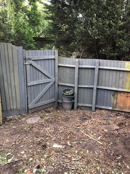 Can I adopt a tiny bit of land at the bottom of my garden (photos attached)