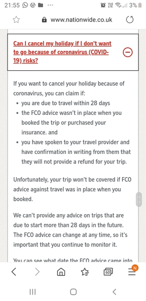 Due to travel with Tui in 4 weeks... are they ever going to cancel it!?