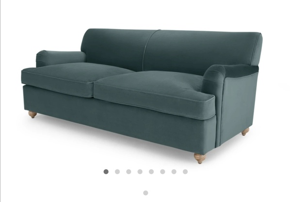 How would you decorate a living room with this sofa?