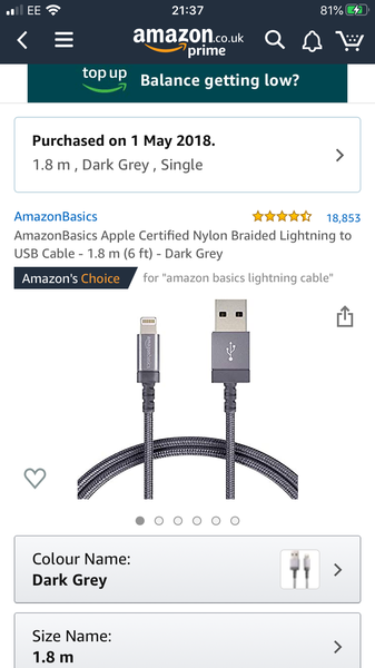 Does  anyone use a really long charger cable for IPhone/iPad?