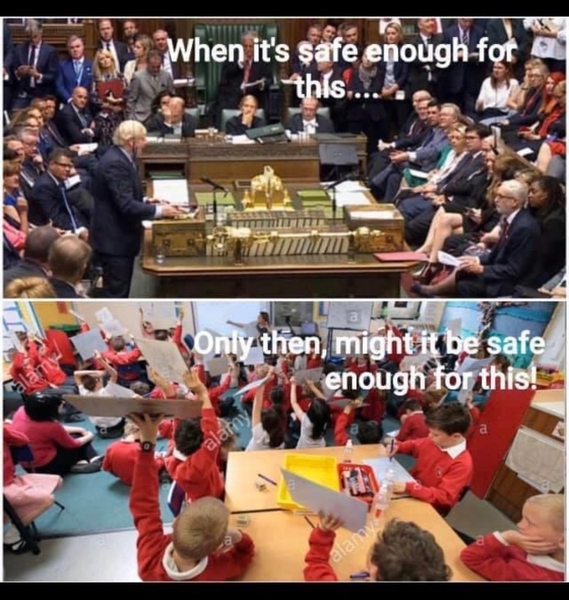 Unions blocking schools re-opening?