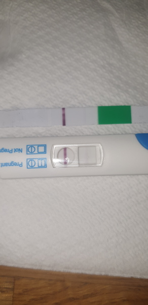 To say there is a faint line?!