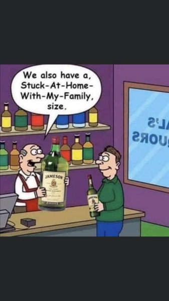 To think you can spend too much time with your family