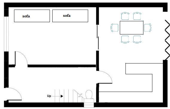 Remodeling house, kitchen at the front or back?