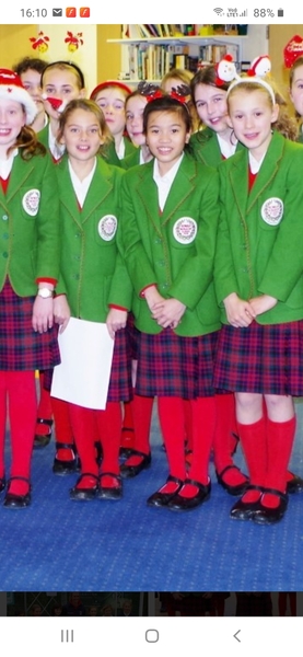 To ask you about the nicest school uniforms you’ve seen??