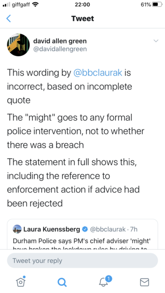 If you were annoyed at Dominic Cummings before