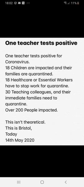 This protective ‘bubble’ of small groups in schools. How will it work in secondary schools?