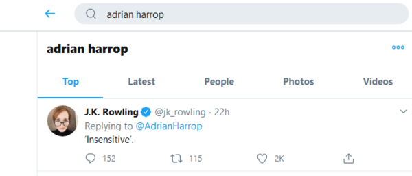 JK Rowling threatening legal action