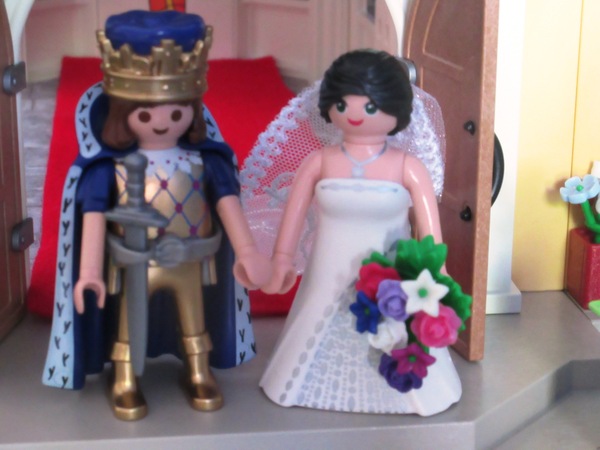 An outbreak of Covid-19 has occurred for the Playmobil people in our house...