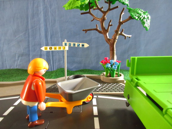 An outbreak of Covid-19 has occurred for the Playmobil people in our house...