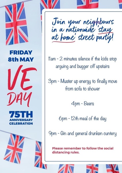 What fresh hell is this? National VE day