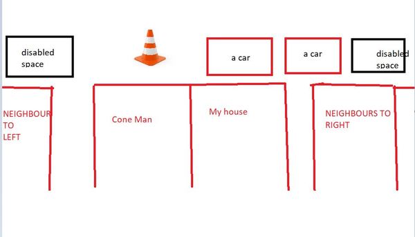 To think you can't reserve a space?