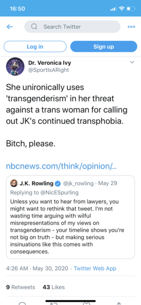 JK Rowling threatening legal action