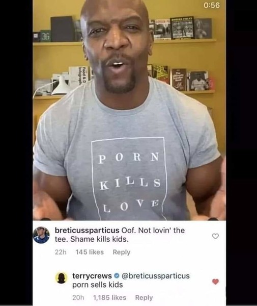 If you're ok with porn....can you please not be