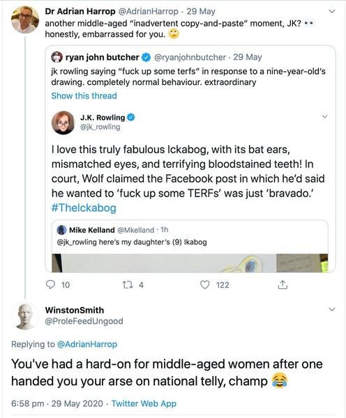 JK Rowling threatening legal action