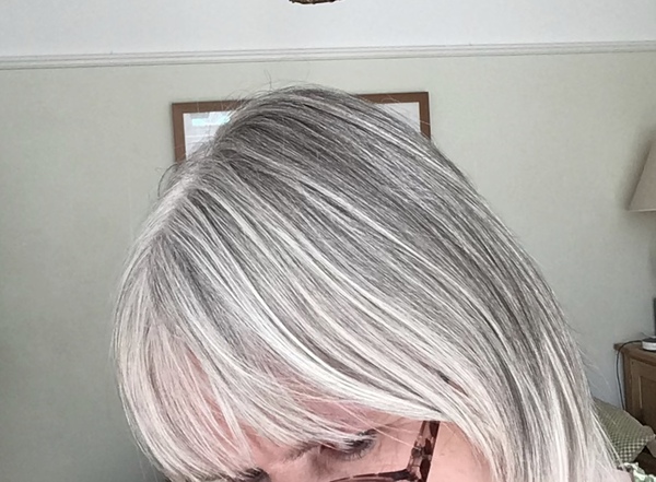 Mum has gone lockdown grey...