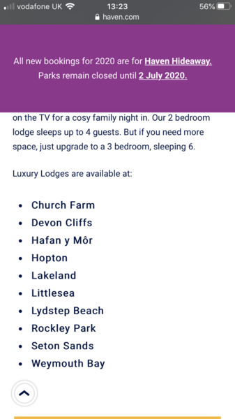 Butlins vs Haven, centreparcs or parkdean - or can you recommend something else please