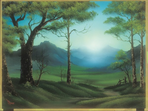 Has Bob Ross...