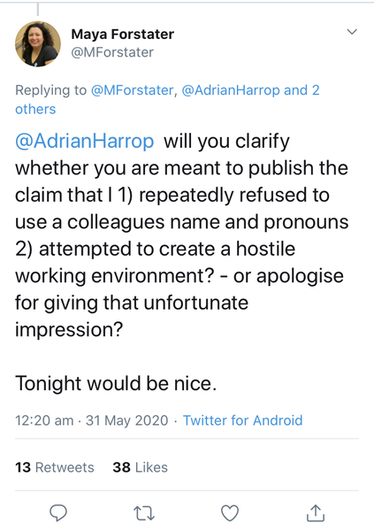 JK Rowling threatening legal action