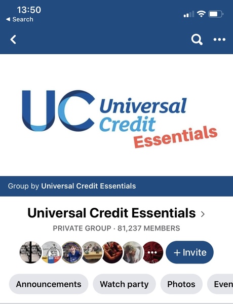 Anyone knowledgeable about universal credit who can help me out?