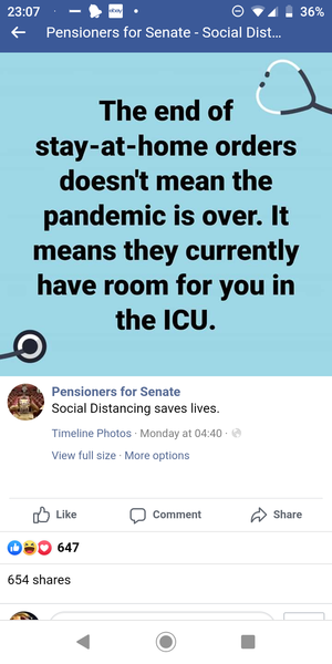The majority of people seem genuinely terrified