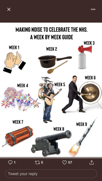 How long are people going to clap?