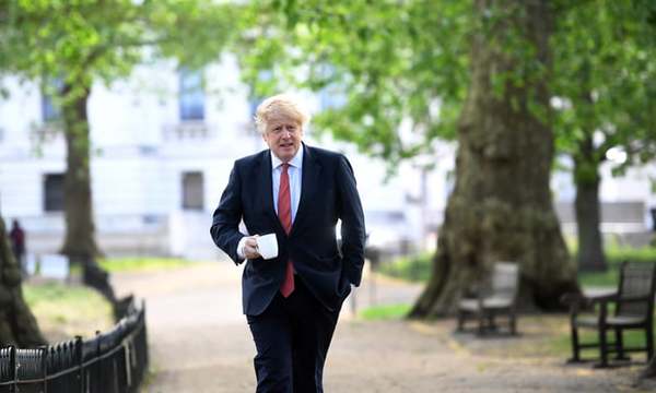 Boris and a mug