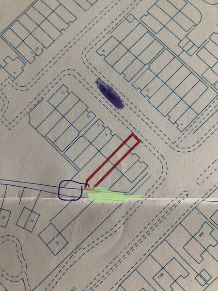 Can I adopt a tiny bit of land at the bottom of my garden (photos attached)