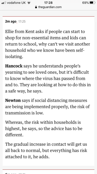 new covid guidelines: is everyone in a non-live-in relationship still not seeing their partner?