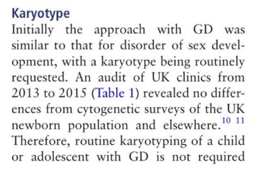 WHO on gender and genetics
