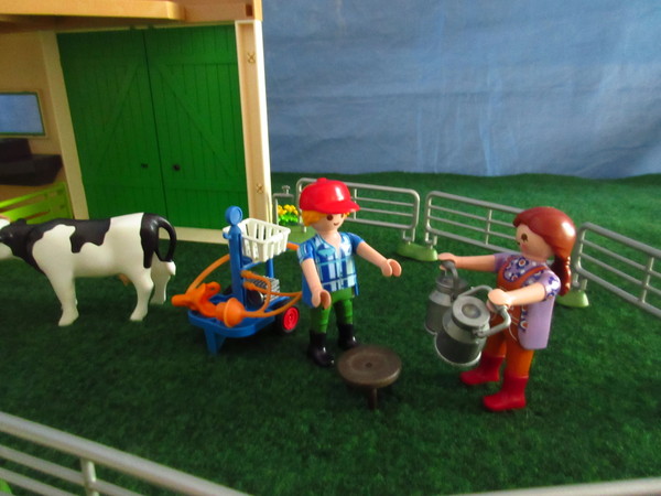 An outbreak of Covid-19 has occurred for the Playmobil people in our house...