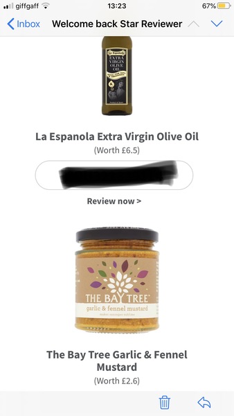 Ocado Star Reviewer is back!