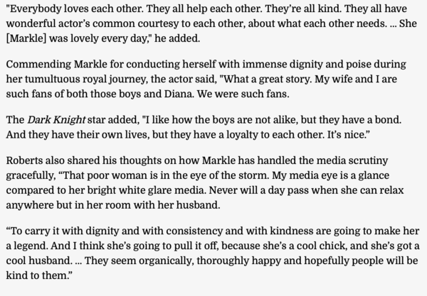A positive thread on Harry and Meghan (aka Thread 5)