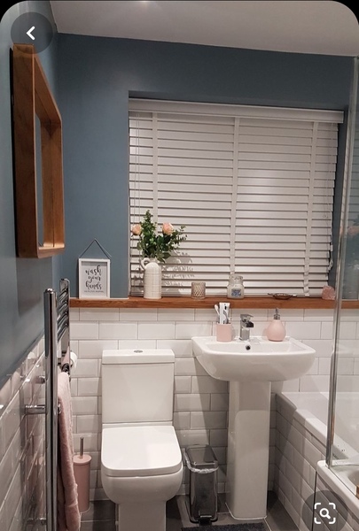 Bathroom wall - sticker wall tiles?